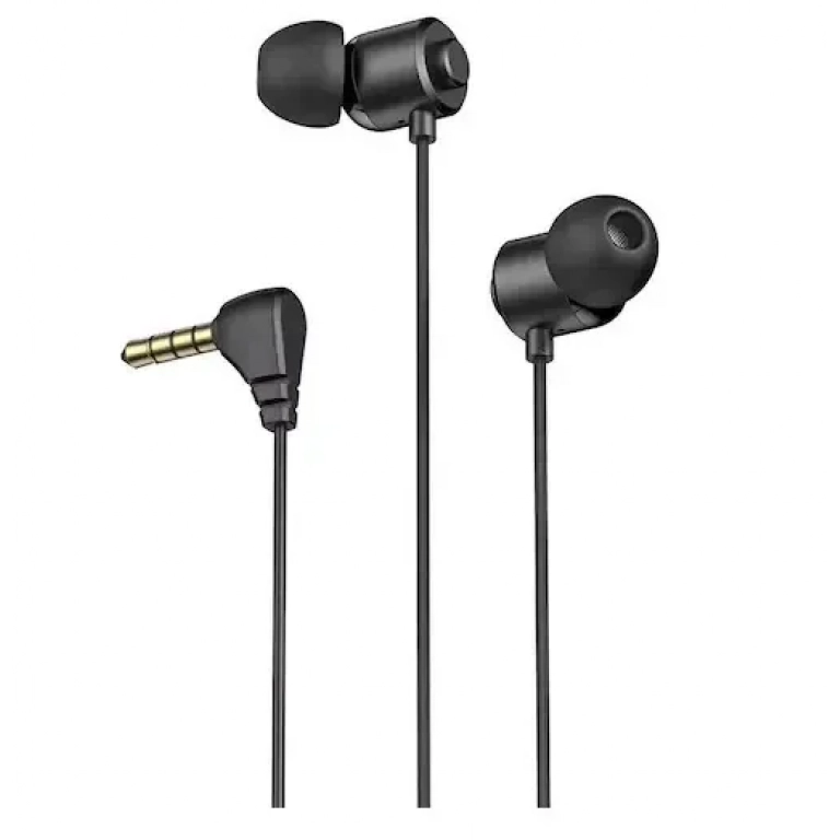 Ipipoo IP-2 In-ear Handsfree με Βύσμα 3.5mm Μαύρο
