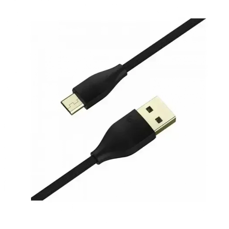 Καλώδιο Σύνδεσης / Φόρτισης Micro USB Ipipoo KP-17 Fast Data Cable 2.4A 1m Μαύρο