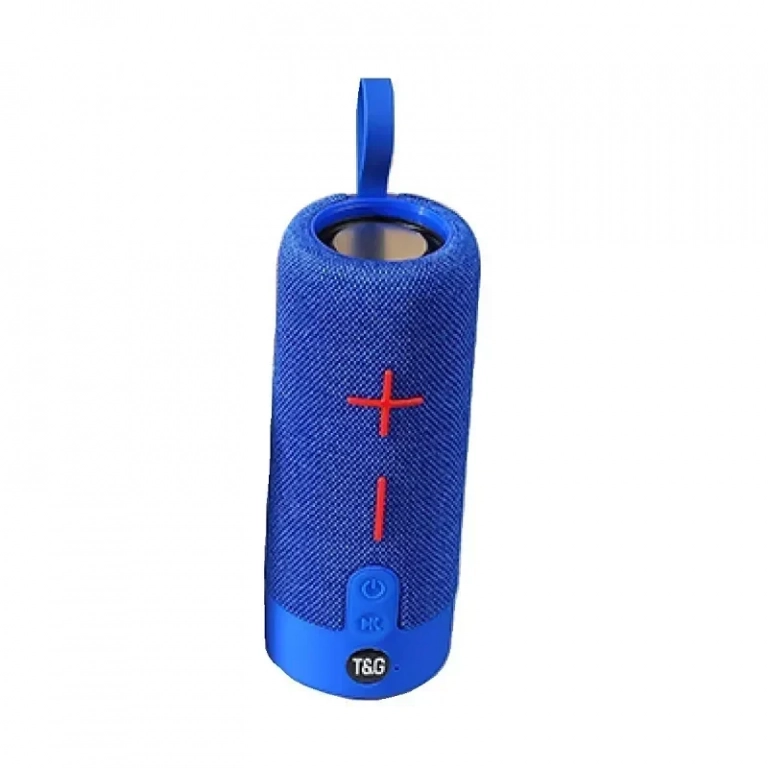 T&G TG-619 Ηχείο Bluetooth 10W με Ραδιόφωνο και 2 ώρες Λειτουργίας Blue