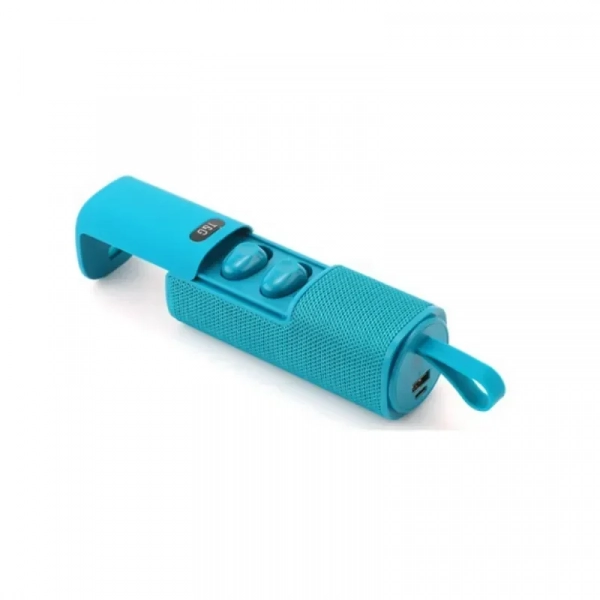 T&G TG807 Ηχείο Bluetooth 5W με 10 ώρες Λειτουργίας Light Blue