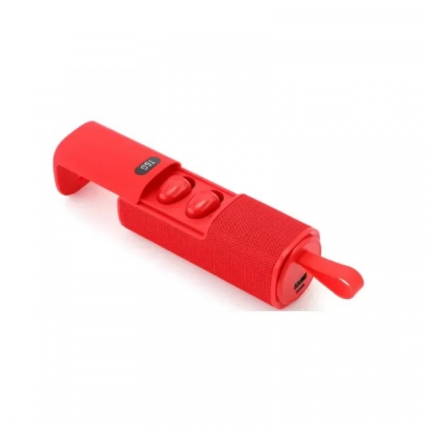 T&G TG807 Ηχείο Bluetooth 5W με 10 ώρες Λειτουργίας Red