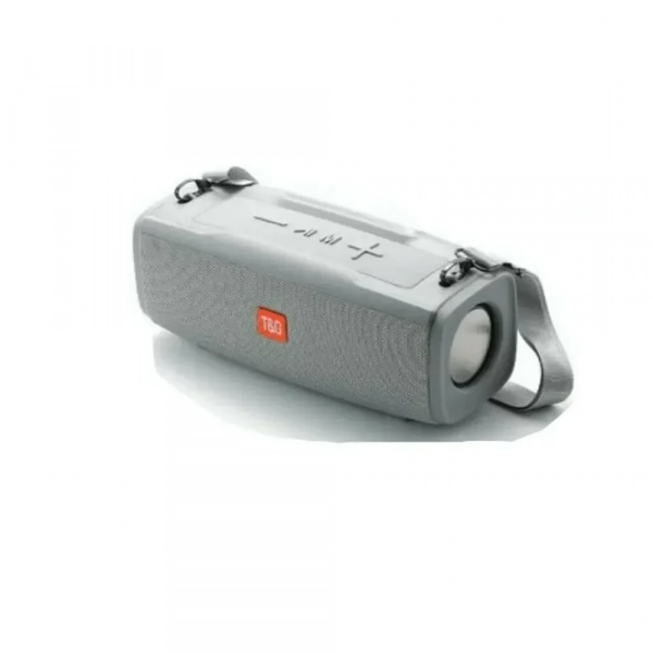 T&G TG-624 Ηχείο Bluetooth 10W με Ραδιόφωνο και 10 ώρες Λειτουργίας Γκρι