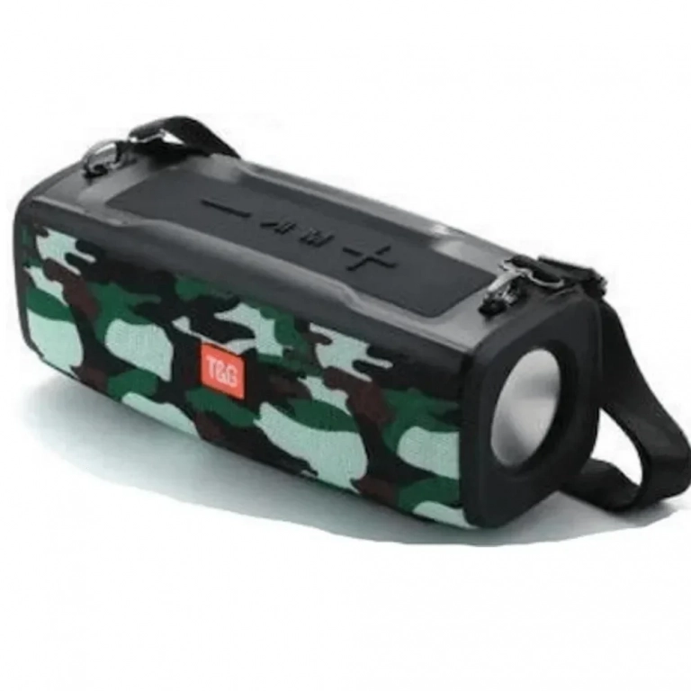 T&G TG-624 Ηχείο Bluetooth 10W με Ραδιόφωνο και 10 ώρες Λειτουργίας Army