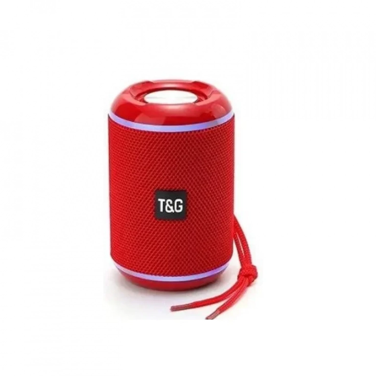 T&G TG-291 Ηχείο Bluetooth 5W με Ραδιόφωνο και 4 ώρες Λειτουργίας Red