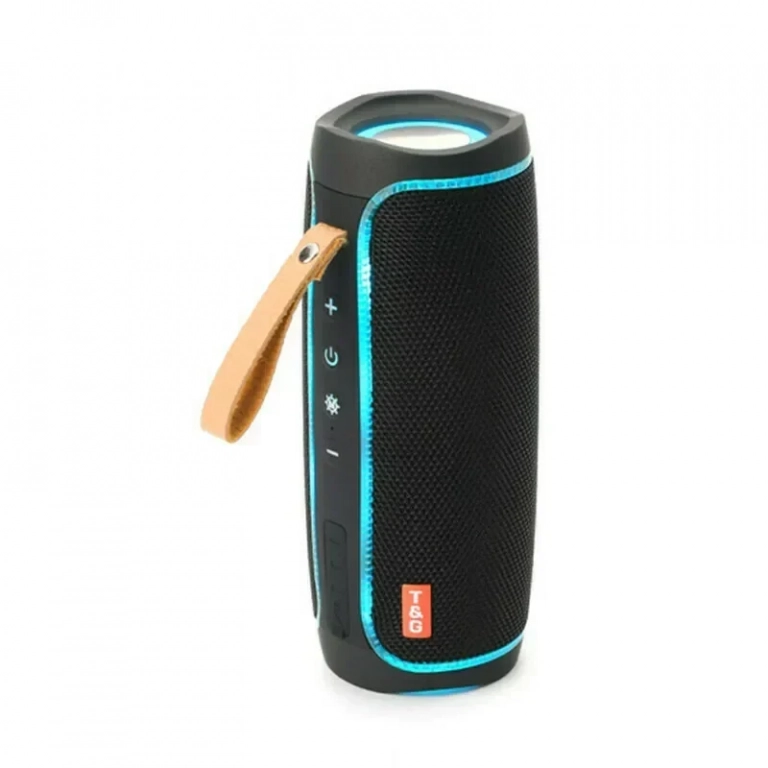 T&G TG-288 Ηχείο Bluetooth 10W με Ραδιόφωνο και 8 ώρες Λειτουργίας Black