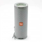 T&G TG-289 Ηχείο Bluetooth 5W με Ραδιόφωνο Silver