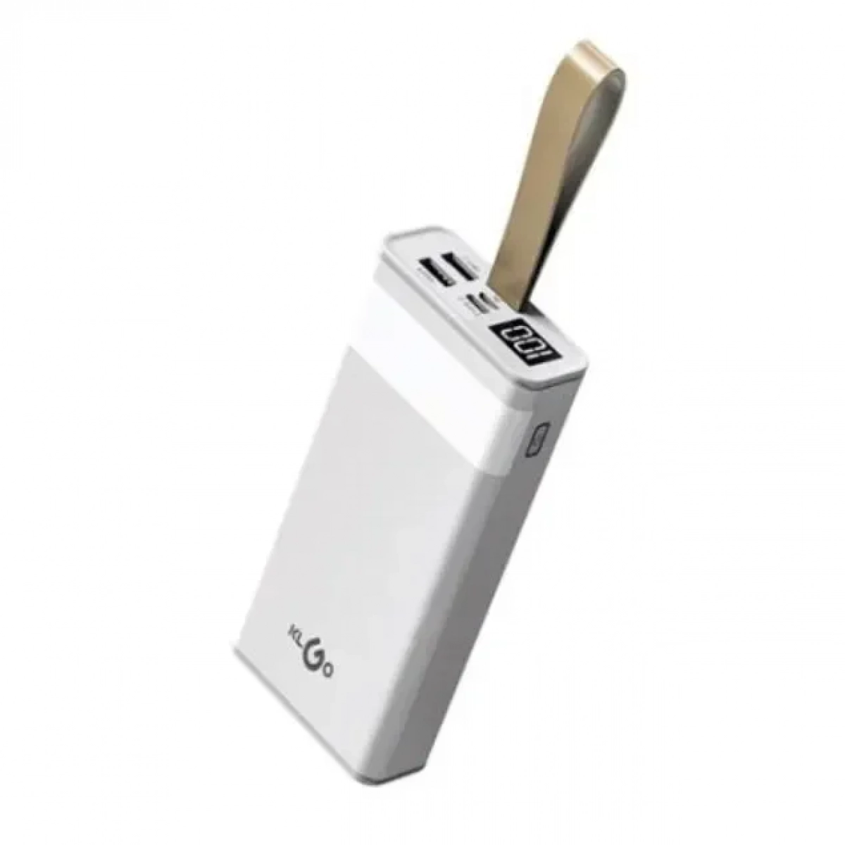 KLGO Power Bank KP-77 20000mAh Λευκό