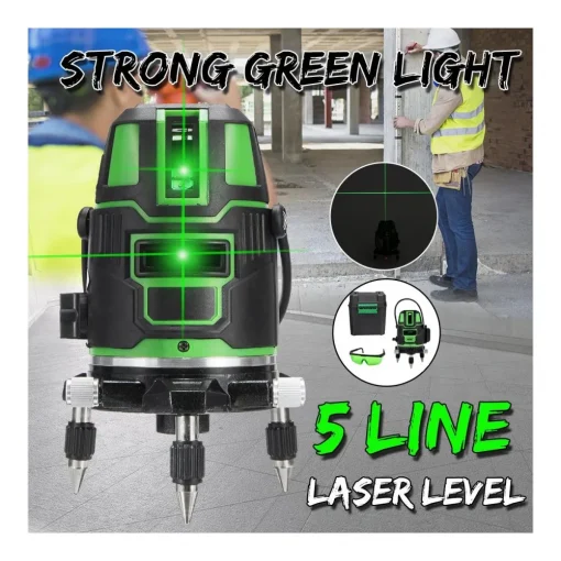 Επαγγελματικό Ηλεκτρικό Αλφάδι Laser Οριζόντιο/Κάθετο Andowl Q-SP01 – Πράσινο