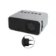 Mini HD Προτζέκτορας LED Full HD 1080P Wownect T500 Λευκό