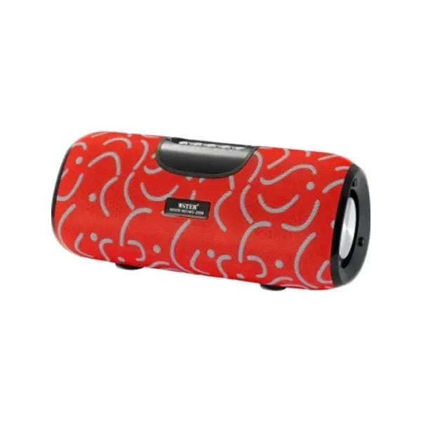WSTER WS-2909 Ηχείο Bluetooth Red Lines