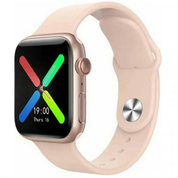 Smartwatch με παλμογράφο και οθόνη αφής T500 ροζ