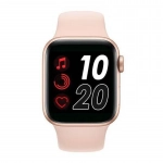 Smartwatch με παλμογράφο και οθόνη αφής T500 ροζ - Image 2