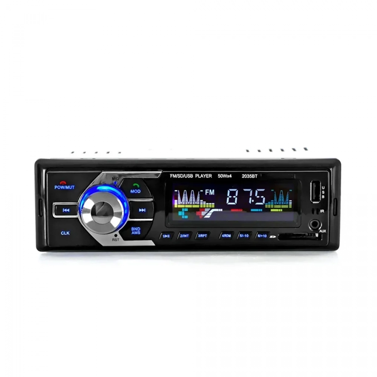 2035BT Ηχοσύστημα Αυτοκινήτου Universal 1DIN (Bluetooth/USB/AUX) - Image 2