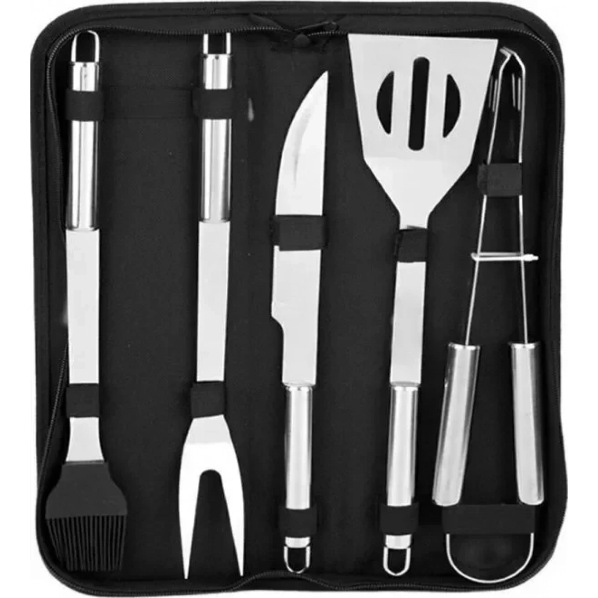 Εργαλεία Μπάρμπεκιου Σε Θήκη Μεταφοράς 5 Τεμάχια 16179-17 - Image 3