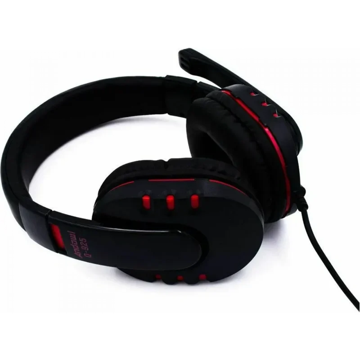 Over ear gaming ακουστικά μαύρα 3,5mm για PC Φ40mm Andowl Q-925