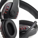 Over ear gaming ακουστικά μαύρα 3,5mm για PC Φ40mm Andowl Q-925