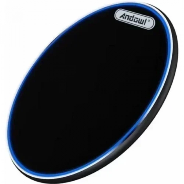 Ασύρματος φορτιστής (Qi Pad) 15W μαύρος Andowl (Q-PD20)