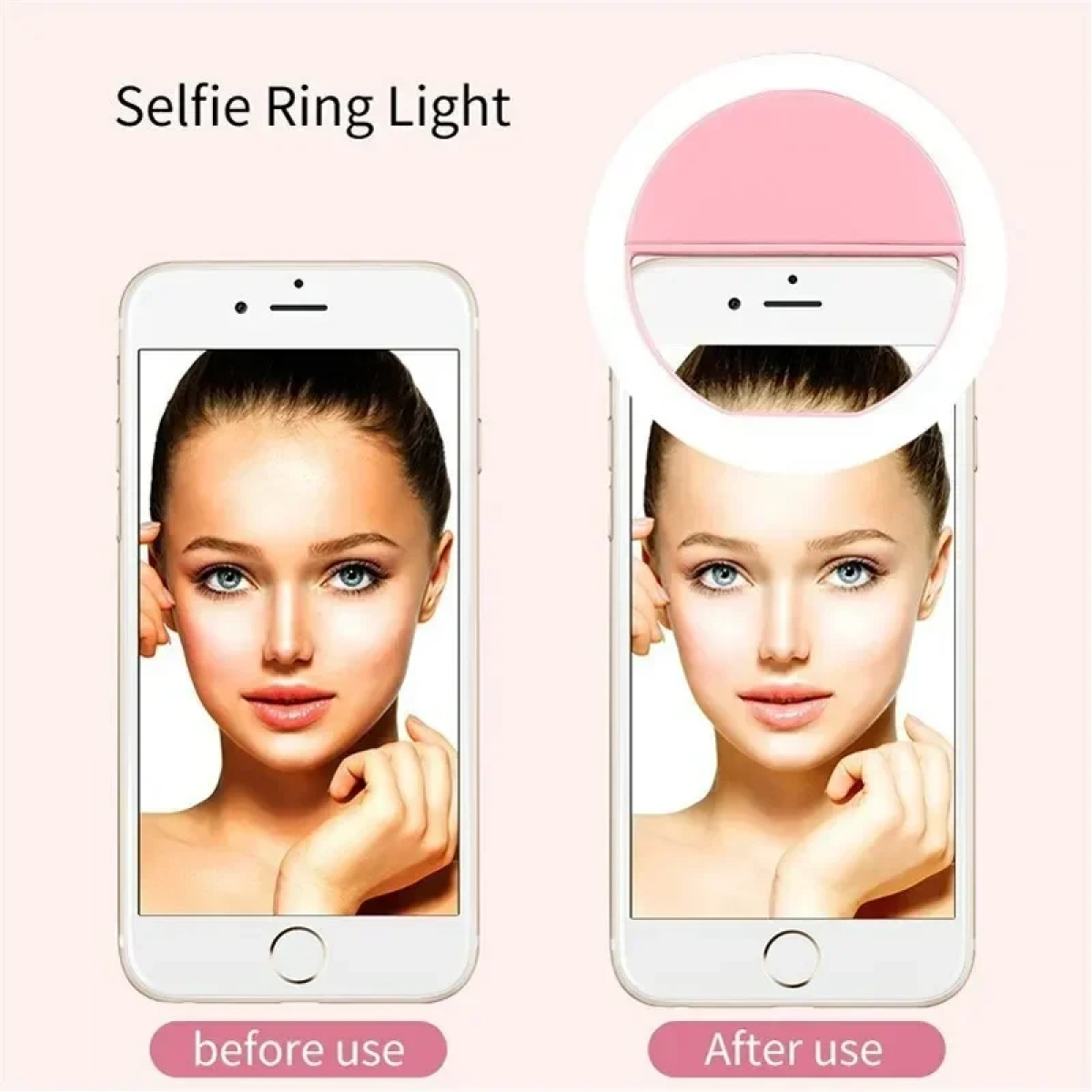 Selfie Ring Light με 36 LED για Φωτεινές Φωτογραφίες Andowl Q-C15 - Image 4