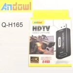 Κάρτα Λήψης HDMI σε USB-A Video Capture 4K Ultra Andowl Q-H165