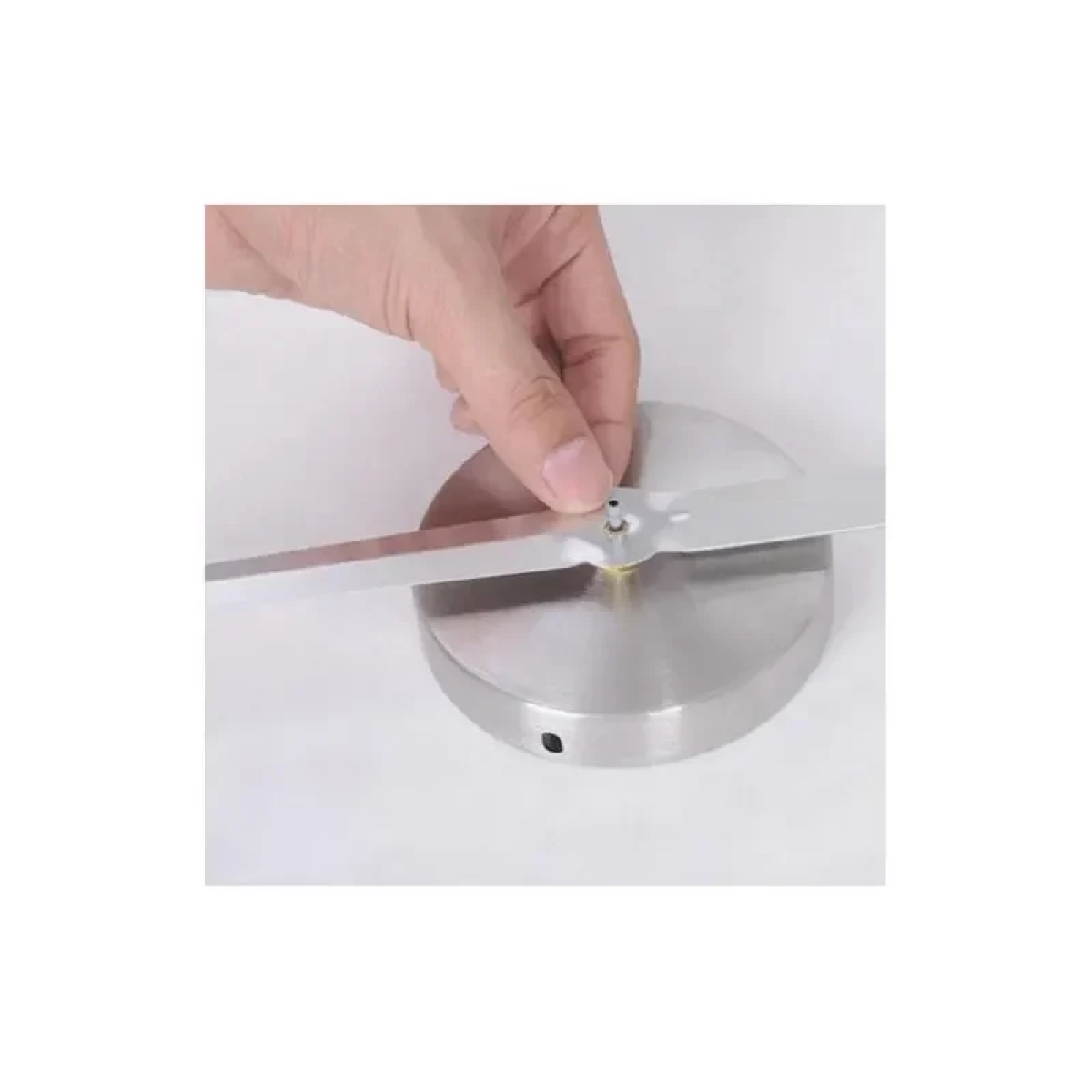 Αυτοκόλλητο Ρολόι 3D Τοίχου μεγάλο Modern Creative Mute Dο It Yourself Μαύρο (120x120cm)