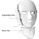 Μάσκα φωτοθεραπείας προσώπου και λαιμού 7 χρωμάτων με 200 λυχνίες led MASK - 002