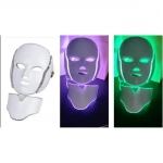 Μάσκα φωτοθεραπείας προσώπου και λαιμού 7 χρωμάτων με 200 λυχνίες led MASK - 002