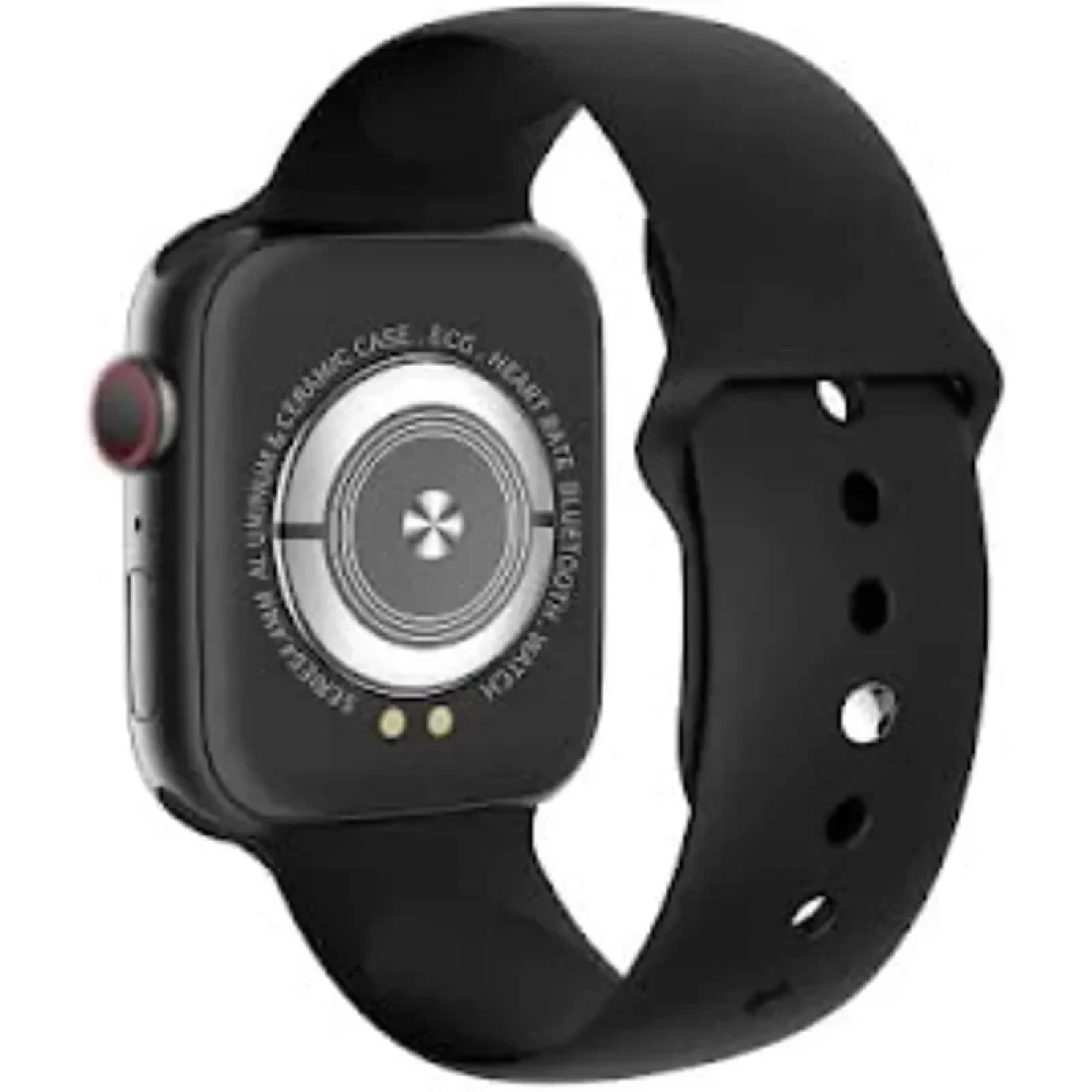 Smartwatch με παλμογράφο και οθόνη αφής FT80 44mm μαύρο