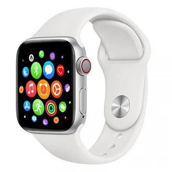 Smartwatch με παλμογράφο και οθόνη αφής T500 Plus λευκό