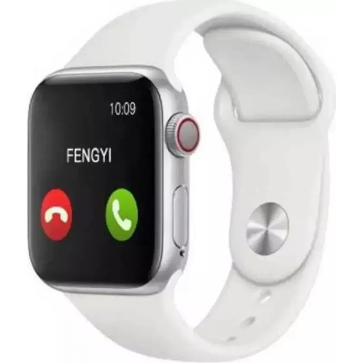 Smartwatch με παλμογράφο και οθόνη αφής T500 Plus λευκό