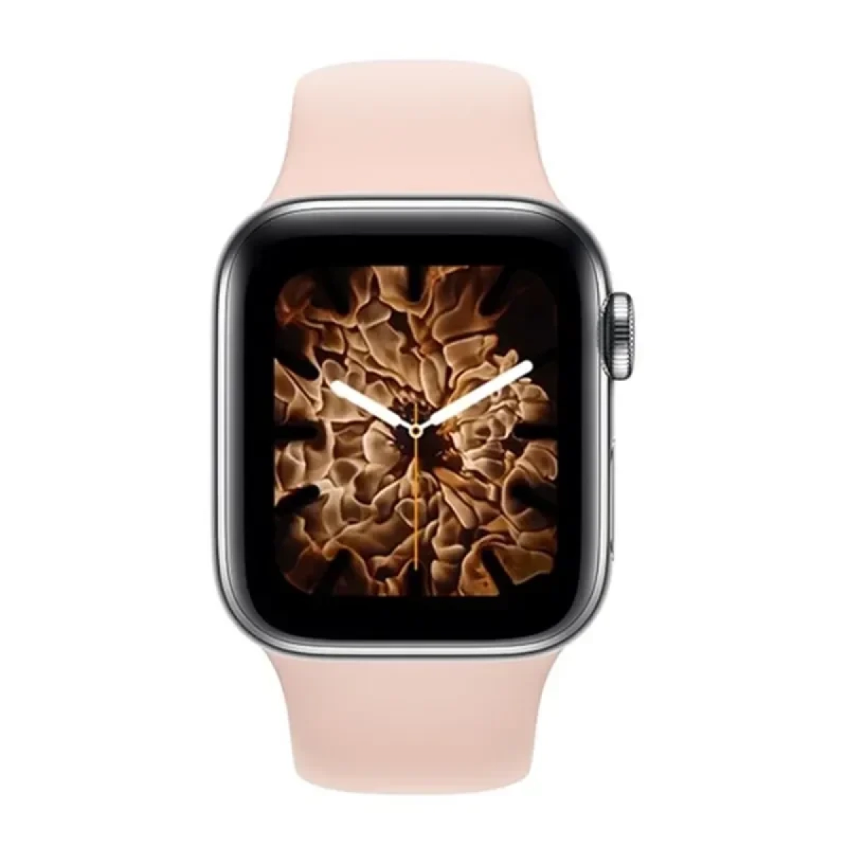 Smartwatch με παλμογράφο και οθόνη αφής T500 Plus ροζ - Image 3