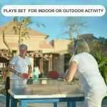 Επιτραπέζιο ρυθμιζόμενο σετ πινγκ πονγκ retractable table tennis set - Image 2