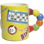 Bingo Κούπα Κεραμική Κίτρινη 350ml - Image 3