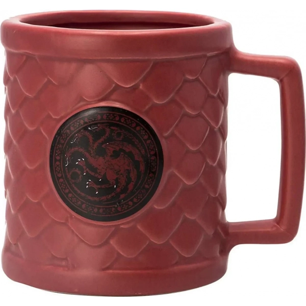 Abysse Game of Thrones - Targaryen Κούπα Κεραμική Κόκκινη 500ml