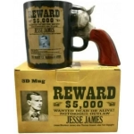 Jesse James Κούπα Κεραμική Μαύρη 500ml - Image 2