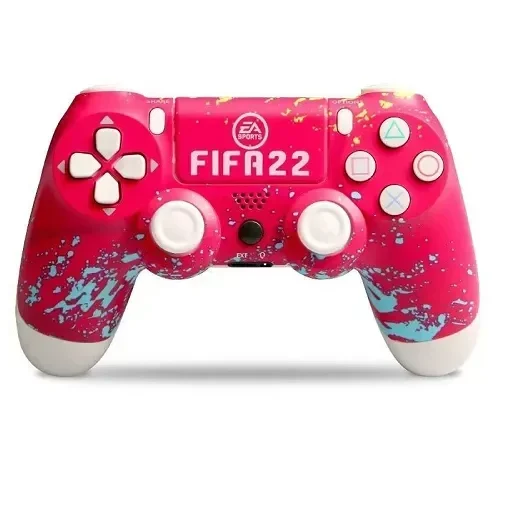 Doubleshock Fifa Ασύρματο Gamepad Για Ps4 Ροζ