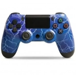 Ασύρματο Χειριστήριο Doubleshock 4 Bluetooth Για PS4 Lightning Μπλε oem