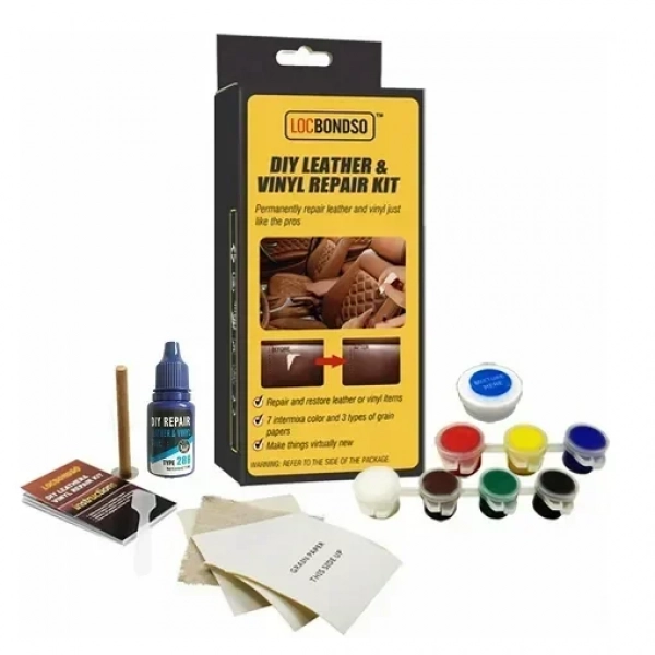 Locbondso Kit Επιδιόρθωσης για Ταπετσαρίες - Δέρματα Αυτοκινήτου