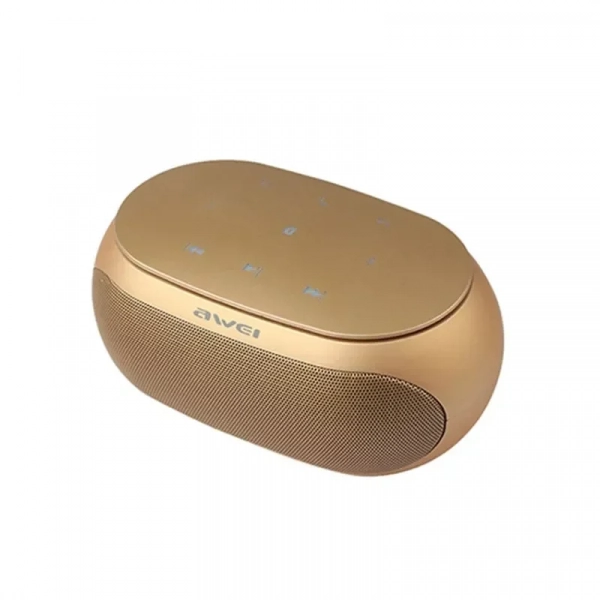 Awei Y200 Ηχείο Bluetooth 9W με 8 ώρες Λειτουργίας Gold