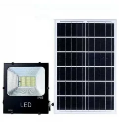 Ηλιακός προβολέας LED με πάνελ - 100W - 188990 OEM