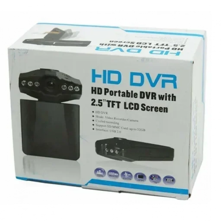 TY-7133 Κάμερα DVR Αυτοκινήτου με Οθόνη 2.5" για Παρμπρίζ με Βεντούζα