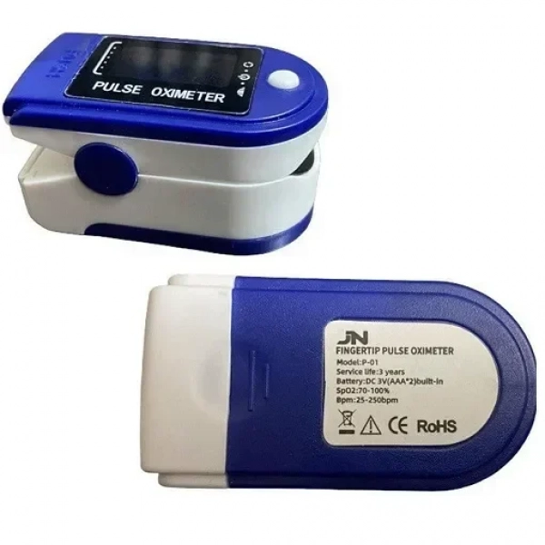 Συσκευή Μέτρησης Οξυγόνου και Παλμού JN P-01 Y25326 OLED