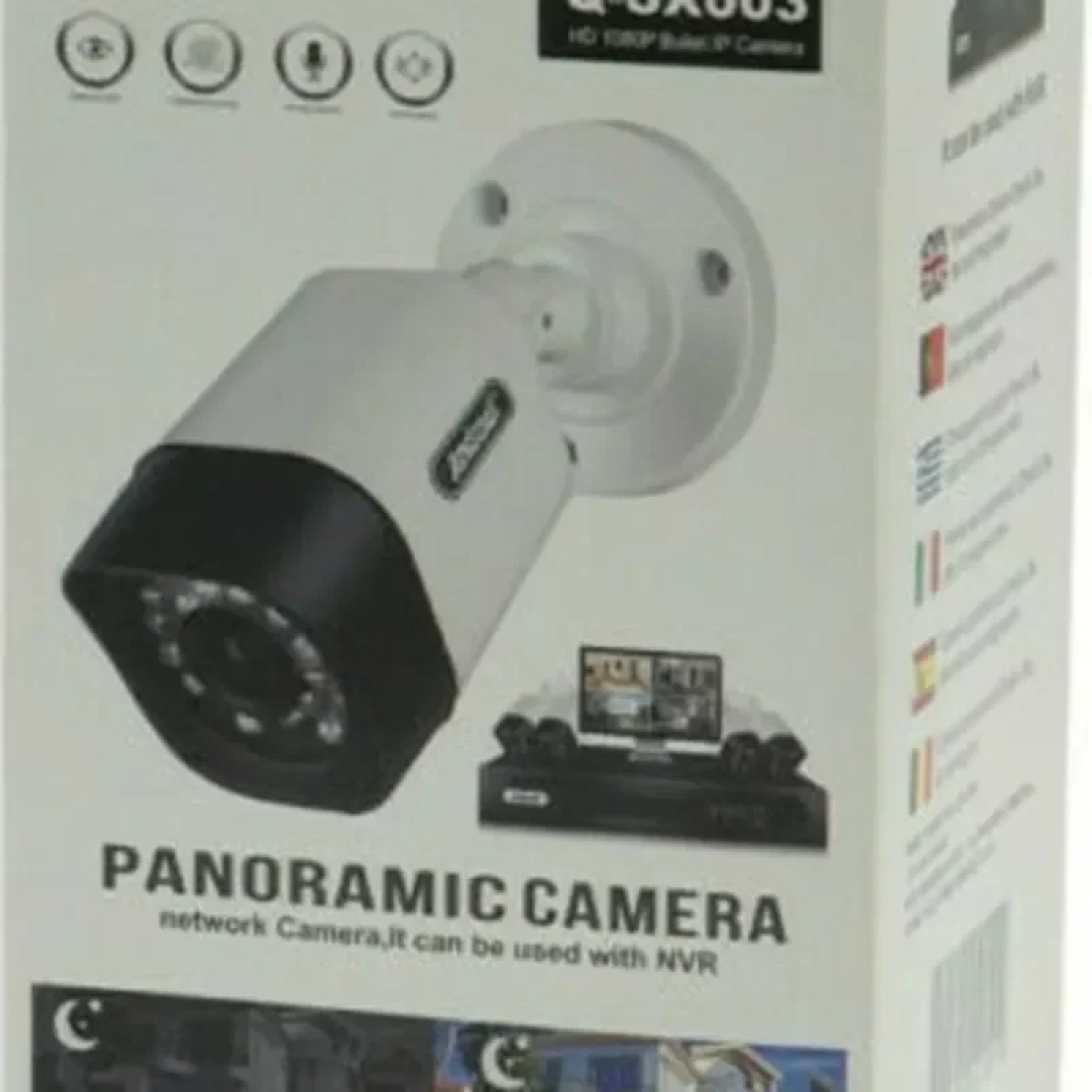 ANDOWL IP ΚΑΜΕΡΑ 1080P ΑΔΙΑΒΡΟΧΗ Q-SX003