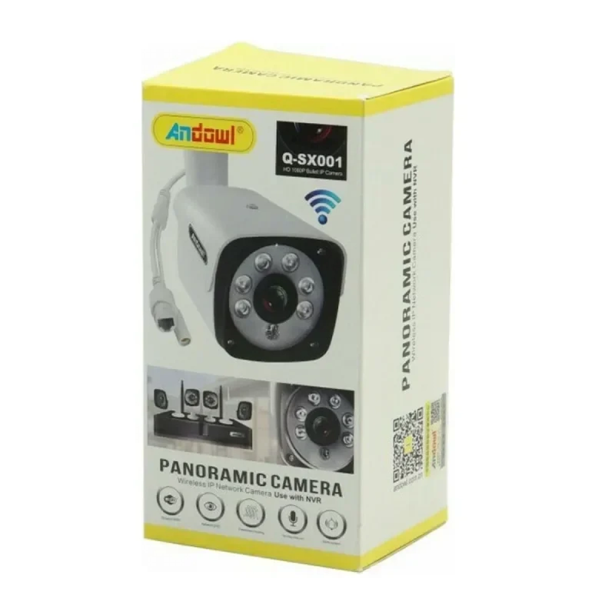 Andowl IP Wi-Fi Κάμερα 1080p Αδιάβροχη Q-SX001