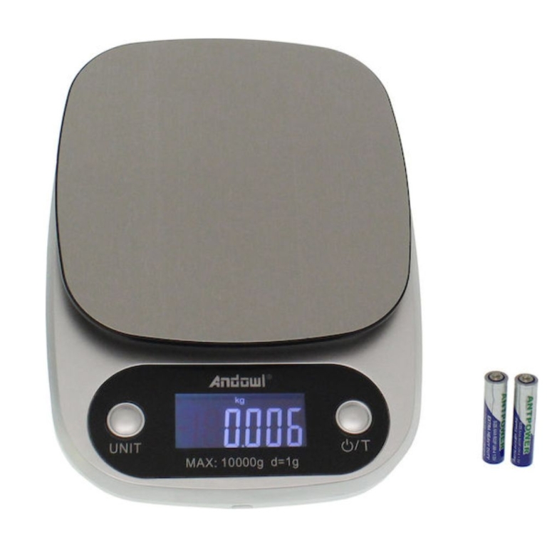 Andowl Q-C305 Ψηφιακή Ζυγαριά Κουζίνας 10kg