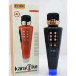 Ασύρματο Bluetooth Μικρόφωνο Ενσωματωμένο Ηχείο και Karaoke WS-2711 – Μαύρο