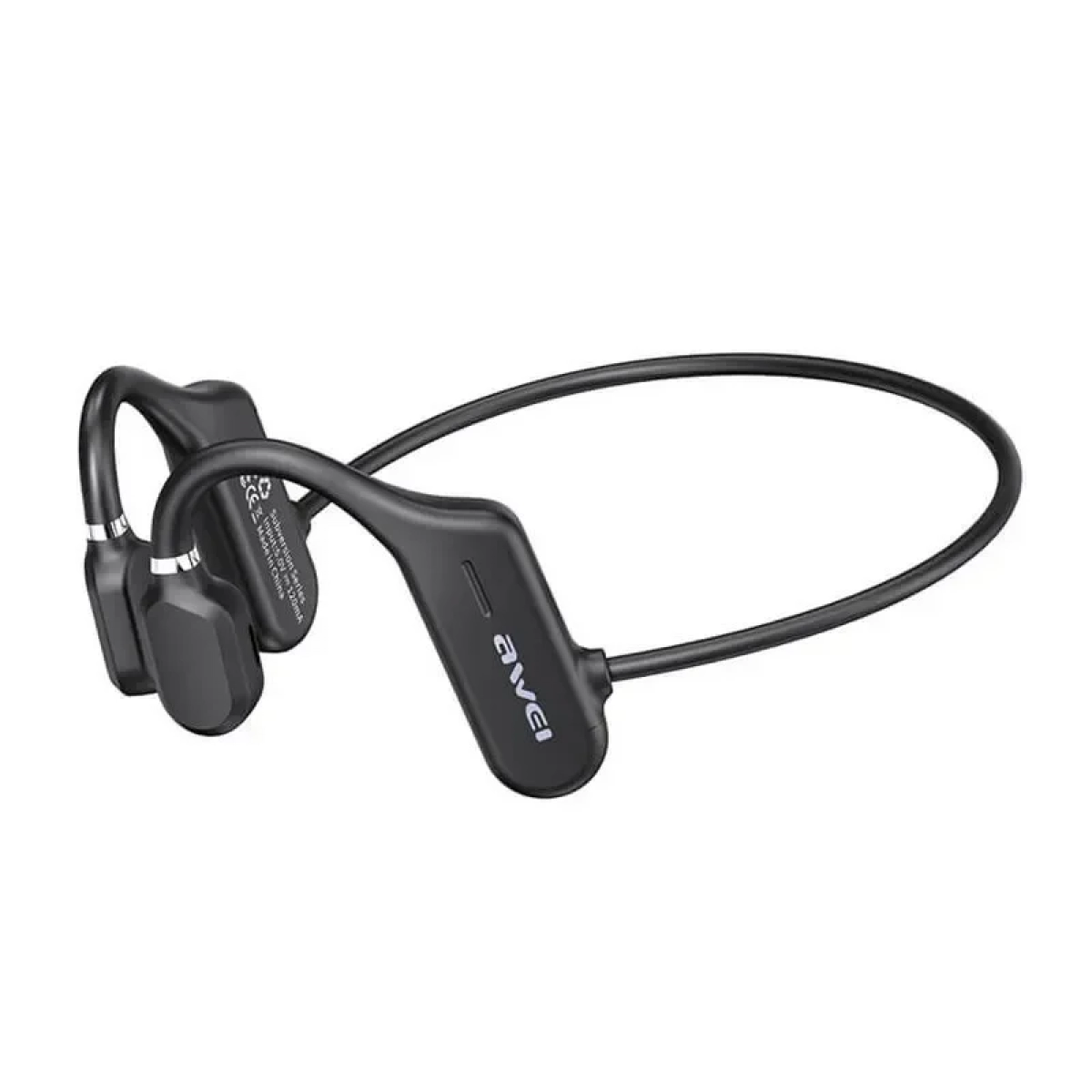 Awei A889BL Earbud Bluetooth Handsfree Μαύρο