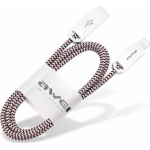 Awei CL-20 Braided USB to Lightning Cable Ασημί 1m (MM040493476) - Image 2