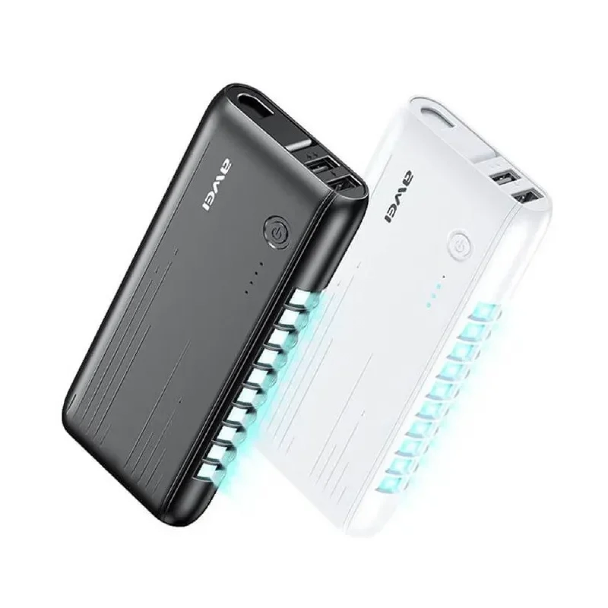 Awei P18K Power Bank - Αποστειρωτής Μαύρο