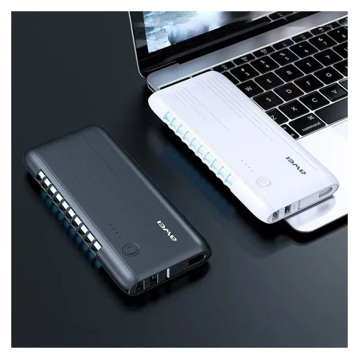 Awei P18K Power Bank - Αποστειρωτής Λευκό