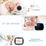 3.5 inch Wireless TFT LCD Video Baby Monitor with Night Vision K32 - OEM